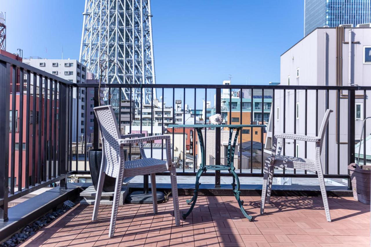 和縁waen Skytree Apartment Tokio Exterior foto